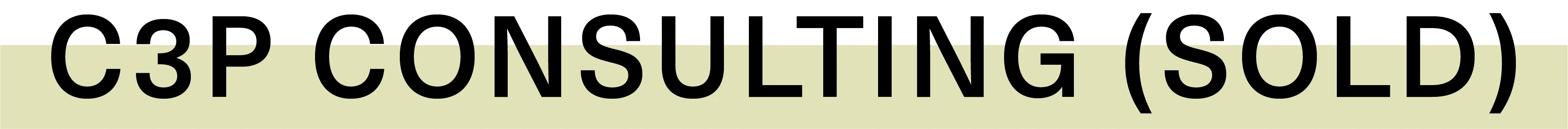 C3P Consulting (sold)  Logo